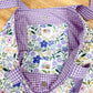 Charlotte Quilted Tote Purple Wildflower