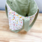 Sage Bow Floral Memaw Pocket Tote Bag 1 (Medium)