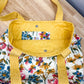 Cottage Wildflower Vintage Charlotte Quilted Tote Bag