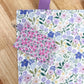 Charlotte Quilted Tote Purple Wildflower