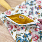 Cottage Wildflower Vintage Quilted Flat Pouch