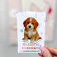 Bernadoodle Magnetic Bookmark
