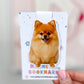 Pomeranian Magnetic Bookmark