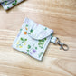 Boho Wildflower AirPods Case Keychain