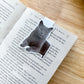 Gray Short Hair Cat Magnetic Bookmark