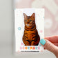 Bengal Cat Magnetic Bookmark