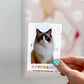 Ragdoll Cat Magnetic Bookmark