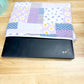 Purple Cottage Patchwork Quilted Laptop Bag