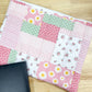 Pink Cottage Patchwork Quilted Laptop Bag