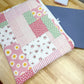 Pink Cottage Patchwork Quilted Laptop Bag