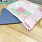 Pink Cottage Patchwork Quilted Laptop Bag