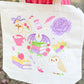 Whimsical Fantasy Fiction Canvas Tote Bag