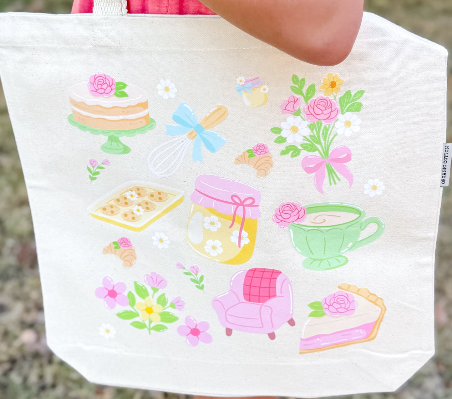 Whimsical Baking Canvas Tote Bag