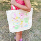 Whimsical Gardening Canvas Tote Bag