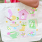 Whimsical Gardening Canvas Tote Bag