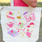Whimsical Romantasy Canvas Tote Bag
