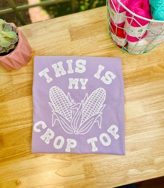 This Is My Crop Top T-Shirt