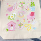 Whimsical Sewing Canvas Tote Bag