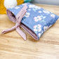 Quilted Book Sleeve w/Bow Tie Closure