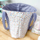 Navy Ditsy Floral Hazel Quilted Tote Bag