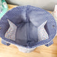 Navy Ditsy Floral Hazel Quilted Tote Bag