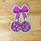 Pink Disco Ball Sticker, Retro Disco Balls Stickers