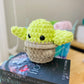 Baby Alien Green Crochet Plushie