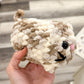 Tan Crochet Cat Plushie