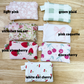 Small Quilted Purse Coin Pouch