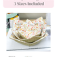 Microwave Bowl Cozy Sewing Pattern (3 Sizes) | PDF Pattern + Video Tutorial