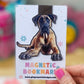 Brown Great Dane Magnetic Bookmark, European Great Dane