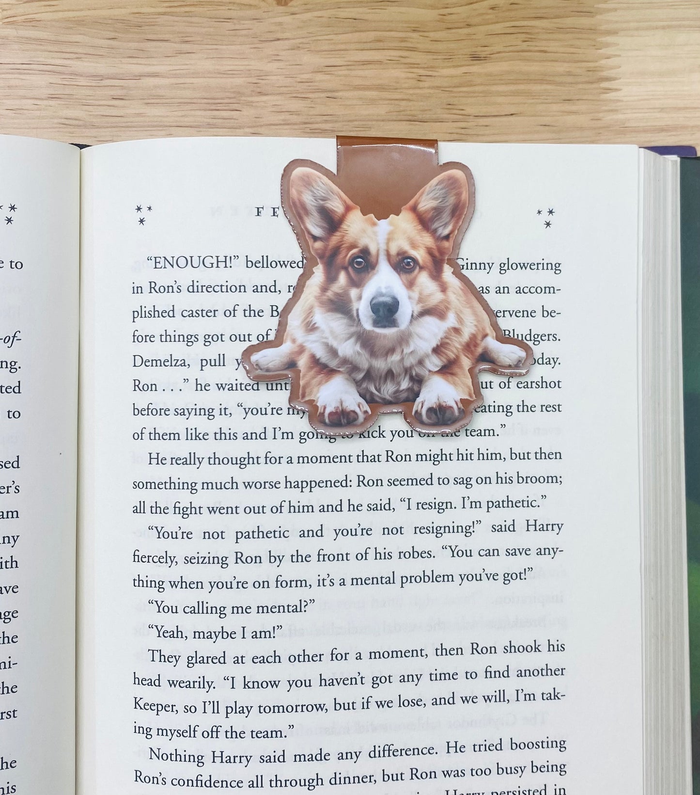 Corgi Magnetic Bookmark, Dog Bookmarks