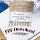 PRINTABLE Dish Towel Wrap Labels | Downloadable PDF