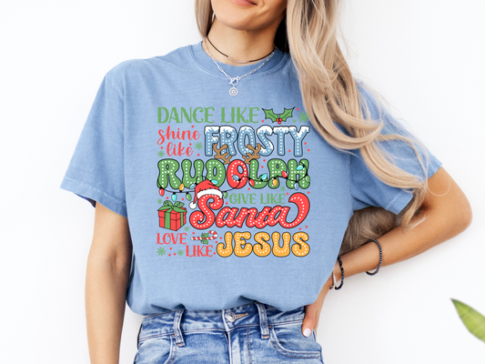 Dance Like Frosty Christmas T-Shirt