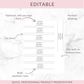 EDITABLE Jar Cover Wrap Labels | Custom Packaging