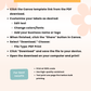EDITABLE 2-in-1 Face Wipes Wrap Labels | Custom Packaging