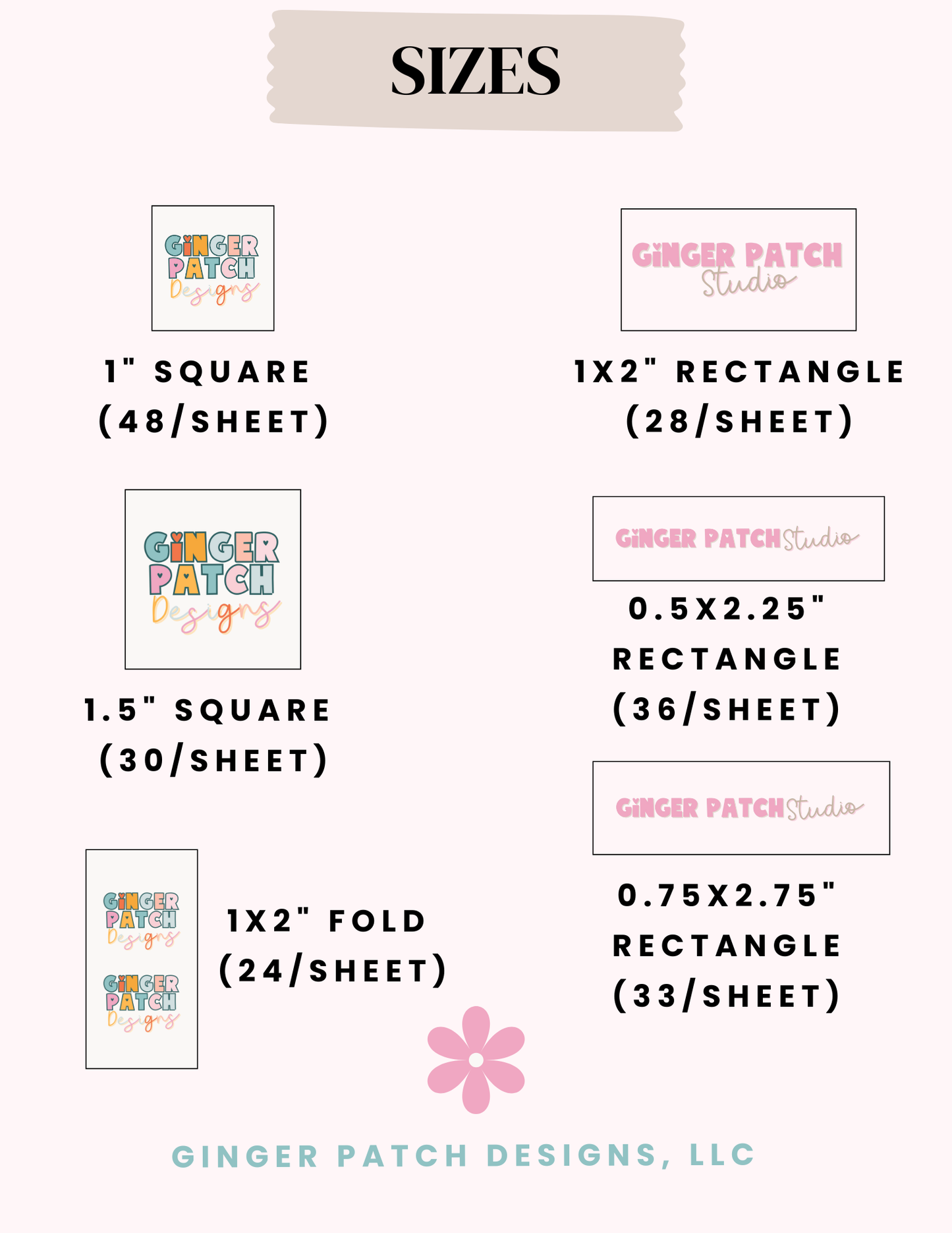 Custom 100% Cotton Canvas Sew-In Fabric Tags