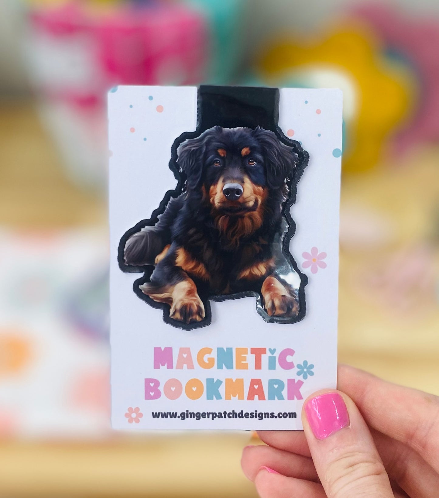 Hovawart Dog Magnetic Bookmark