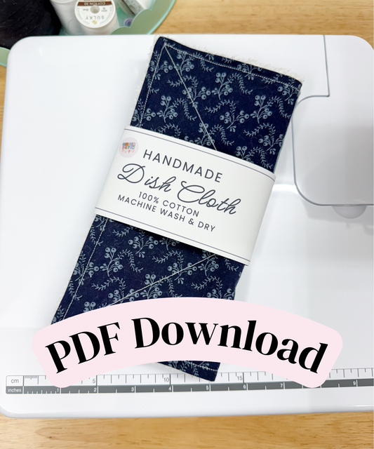 PRINTABLE Dish Cloth Wrap Labels | Downloadable PDF