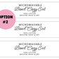 PRINTED LABELS Bowl Cozy Labels & Tags