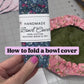 PRINTED LABELS Bowl Cover Wrap Labels