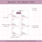 2-in-1 PDF DOWNLOAD Corner Bookmark Label Cards | PRINTABLE LABELS