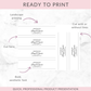 PRINTABLE Bowl Cover Wrap Labels | Downloadable PDF