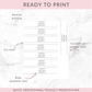 PRINTABLE Jar Cover Wrap Labels | Downloadable PDF