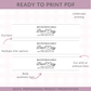 3-in-1 Bowl Cozy Product Labels PDF DOWNLOAD | Wrap Labels, Care Card, & Fold Card