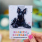 Schnauzer Magnetic Bookmark