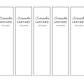 3-in 1 PRINTABLE BUNDLE | Scrunchie Wristlet & Lanyard Wrap Labels | Downloadable PDF