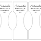 3-in 1 PRINTABLE BUNDLE | Scrunchie Wristlet & Lanyard Wrap Labels | Downloadable PDF