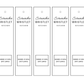 3-in-1 EDITABLE BUNDLE | Scrunchie Wristlet & Lanyard Labels | Custom Hang Tag