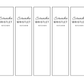 3-in 1 PRINTABLE BUNDLE | Scrunchie Wristlet & Lanyard Wrap Labels | Downloadable PDF